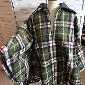 Free People Woodstock Brushed Poncho NWT